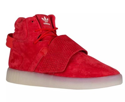 adidas tubular mens red