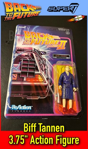 Reaction Super 7 Back to The Future Part II: Biff Tannen 3.75" Action Figure New
