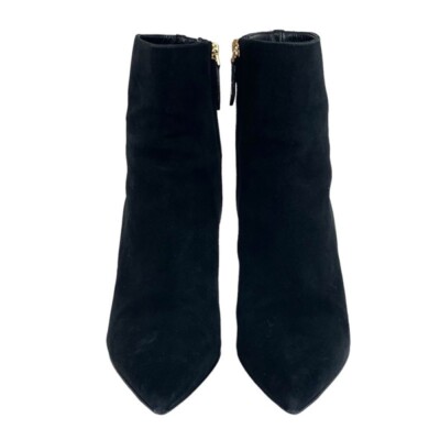 Louis Vuitton Ultimate Line Boots Short Boots Suede Black Louis Vuitton Ultimate Line Boots Short Boots Suede Black