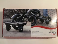 Britax Stroller Board Replacement Platform & Parts Wheels Open Box NOT COMPLETE
