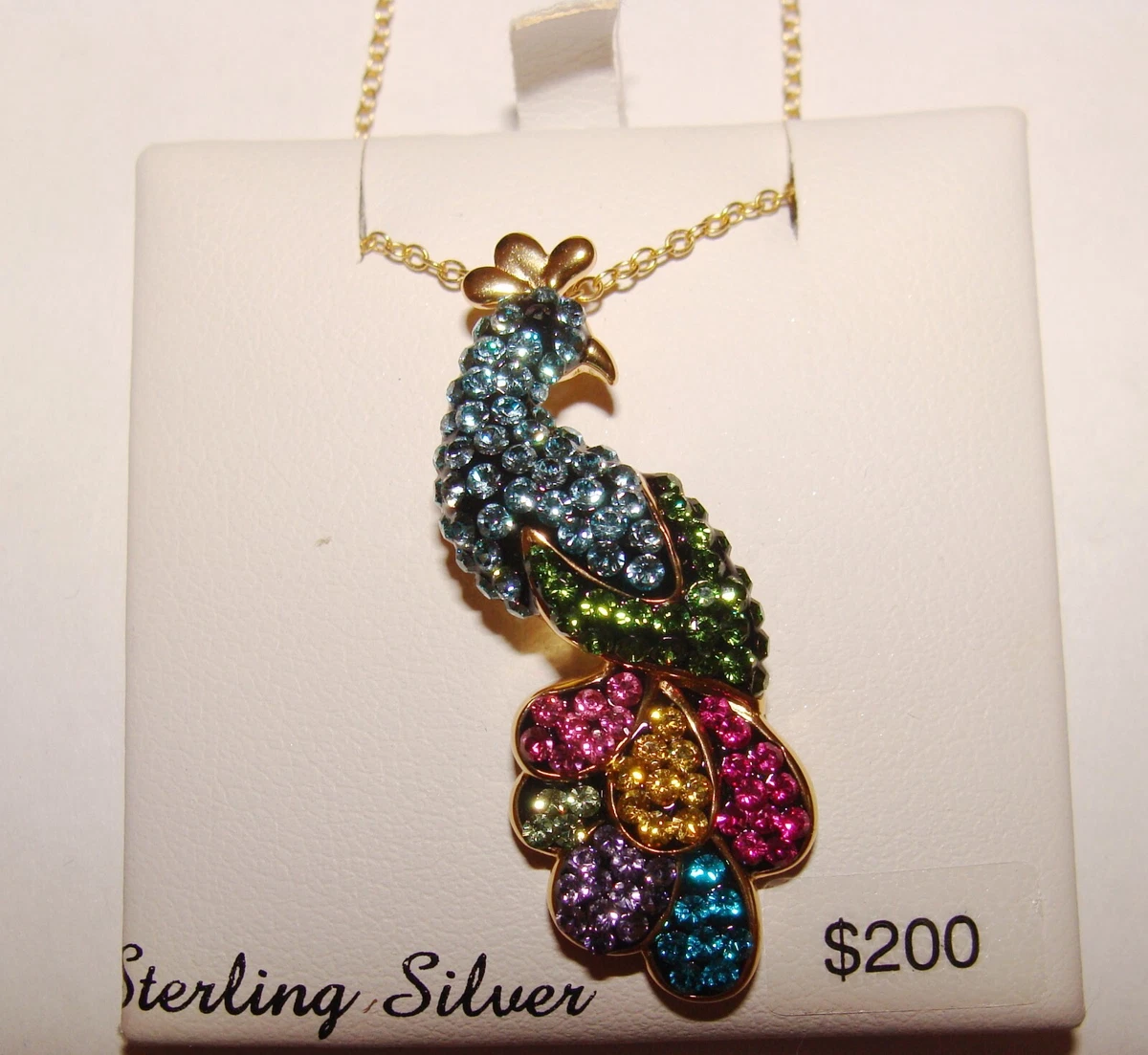 Kohls peacock hotsell necklace