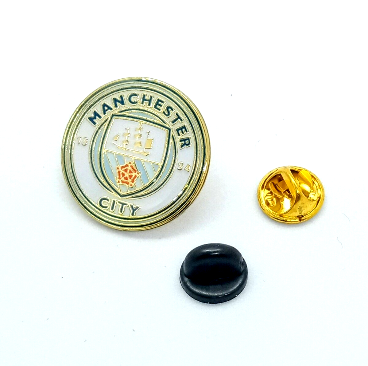 RARE VINTAGE MANCHESTER City 1960s Club Crest Tin Badge 3cm In Diameter £4.99 - UK - Foto 11