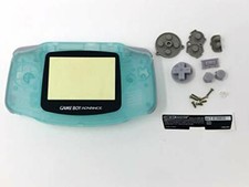 GBA Game Boy Advance Replacement Housing Shell Screen GLOW Green