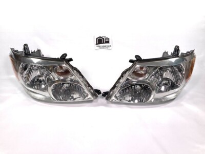 USED OEM JDM 2004 Toyota Alphard Hybrid MNH10 ANH10 HID Headlamp Light Lamp Set