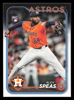 Alex Speas RC 2024 Topps Update US222 Houston Astros