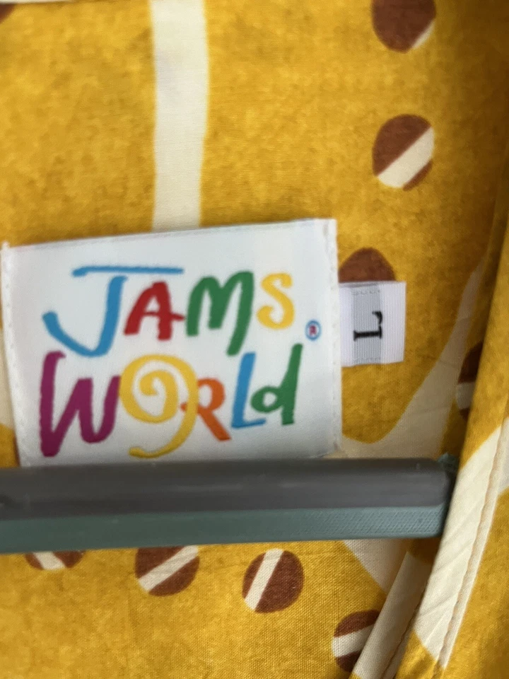 Jams World vintage floral dress and shirt set sz L - Image 4 of 4