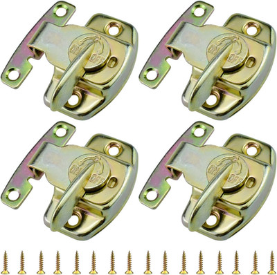 4Pcs Align-N-Lock Dining Table Locks, Heavy Duty Metal Spring Dining Training Ta