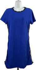 Calvin Klein Women’s Blue Short Sleeve T-Shirt Dress - M