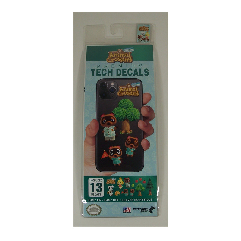 Controller Gear Premium Tech Decals Animal Crossing New Horizons Set 1 Nintendo