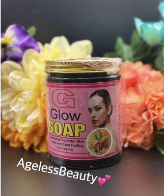 G Glow Soap 7 Days Skin Whitening & Glow Oil Spot Fading Anti Aging Soap 500g