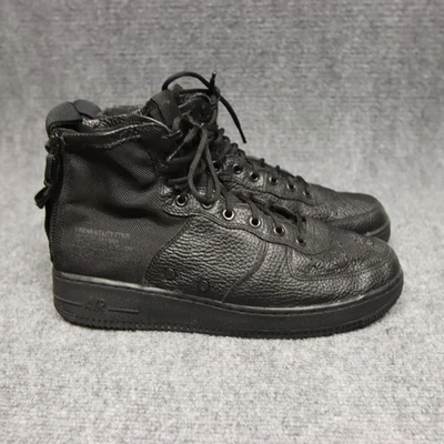 Nike SF Air Force 1 Mid Triple Black for Sale - Authenticity