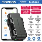 TOPDON TOPSCAN Lite 8 Fonctions OBD2 Dispositif de Diagnostic de Voiture Scanner