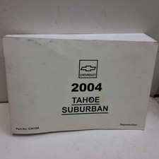 2004 Chevrolet Tahoe Suburban Owner's Manual