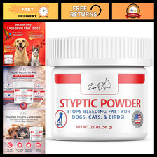 Fast-Acting Styptic Powder for Pets - Quick Blood Stop for Dogs, Cats  Birds 2