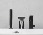 BESy 1 Handle Solid Brass Tub Faucet Deck Mounted Roman Bathtub Faucet — photo 9