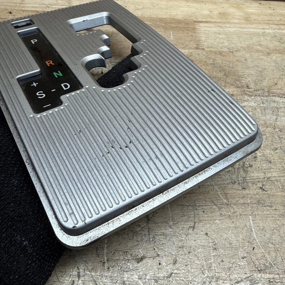 2008 -2011 Scion xB Center Console Automatic Shifter Bezel Cover Trim Silver Foto 2 de 4