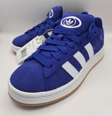 adidas Campus 00s J JH6333 Originals Blue White Unisex Kids US 6 Suede