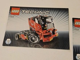 LEGO Technic 8041 Instruction Manuals 1 And 2 ONLY 