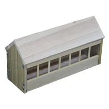 Pigeon Feeder Trough Less Waste Chicken Feeder Bird Feeding Bowl Poultry Food