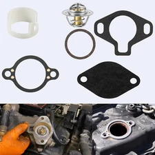 807252Q5 Thermostat Kit 160° for Mercruiser V6&V8 GM Engines 4.3L 5.0L 5.7L 7.4L