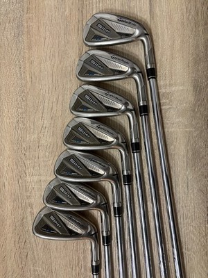 TaylorMade SIM2 Max Iron Set 5-PW-AW Right-Handed Steel Shafts