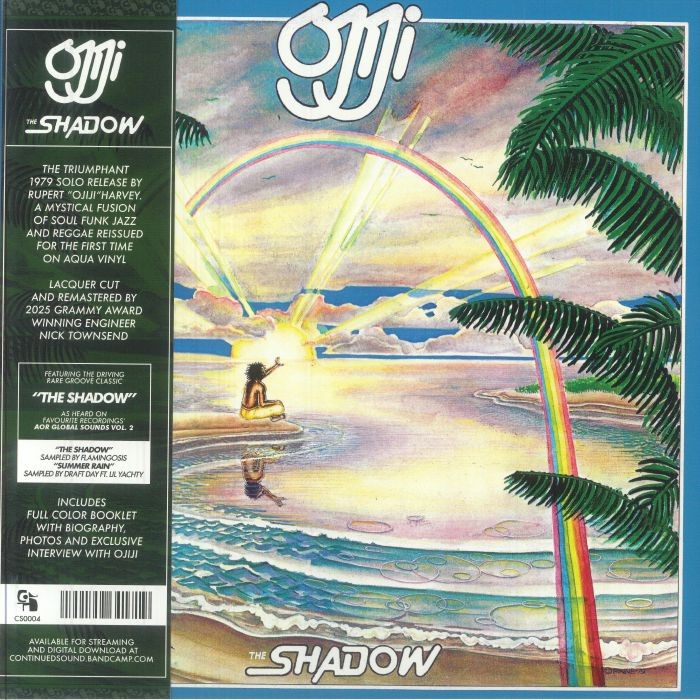 OJIJI - The Shadow (remastered) - translucent blue vinyl LP with obi-strip