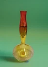 Blenko MCM Genie Glass Tangerine Wayne Husted  Decanter 12.5”Tall  W/Out Stopper