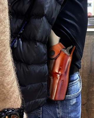 OWB Paddle Holster For Cimarron Doc Holliday Thunderer 45 Colt 6RD