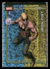 2026 Topps Chrome Marvel Comics #56 Iron Fist Dazzler's Rhythm Refractor #/80