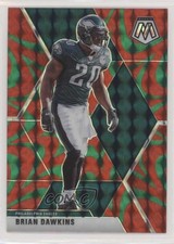 2020 Panini Mosaic Reactive Green Mosaic Prizm Brian Dawkins #164 HOF 04av