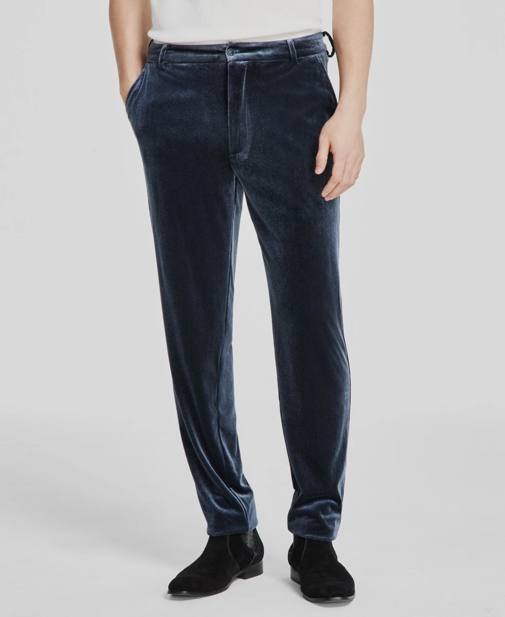 Blue Velvet Pants for Men for sale | eBay
