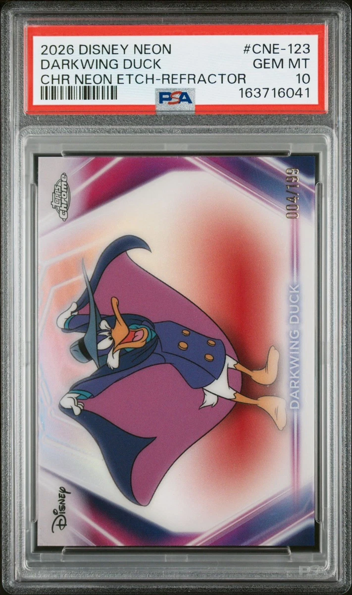 Disney Professional Sports Authenticator (PSA) Trading Cards for
