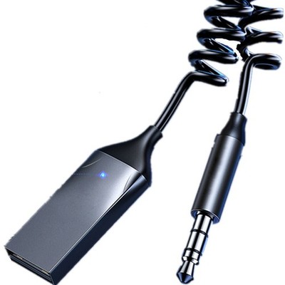 Bluetooth AUX Adapter Wireless Car Receiver USB To 3.5mm Jack Music Handsfree