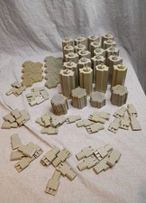 Heroscape Lot Of Towers, tiles, and accents.