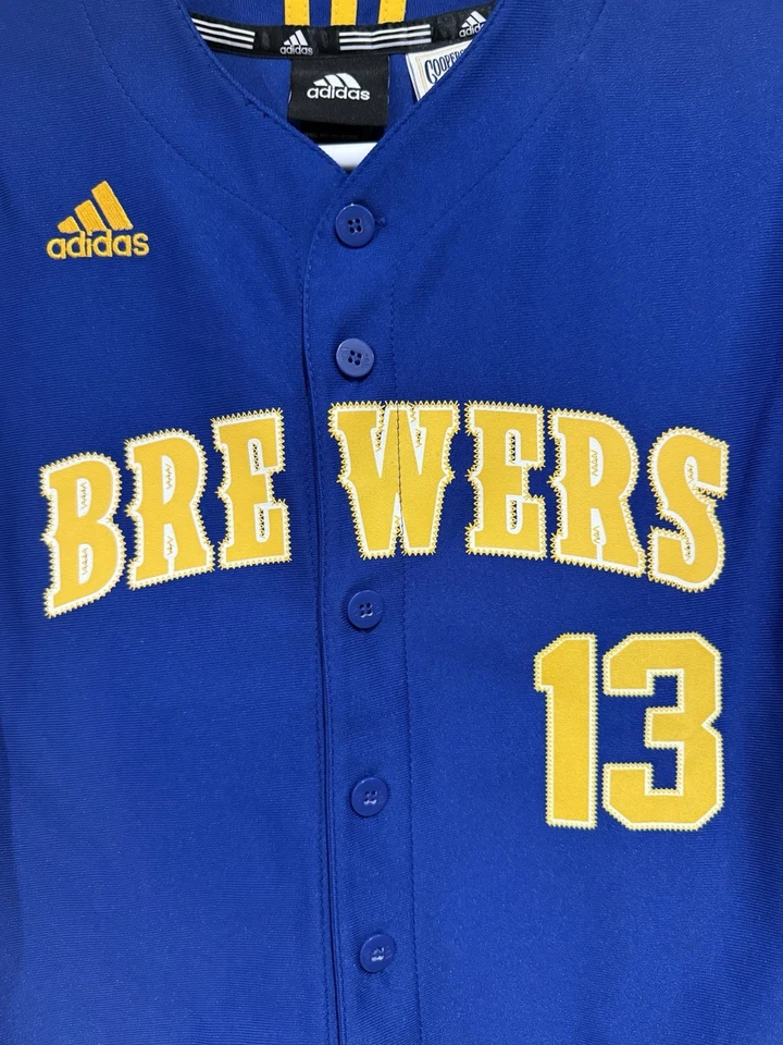 Adidas Milwaukee Brewers Zack Greinke Jersey — Size Youth Medium  (10-12) - Image 3 of 4