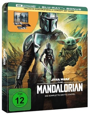The Mandalorian - Staffel 3 4k UHD Steelbook Collectors Edition deutsch NEU+OVP