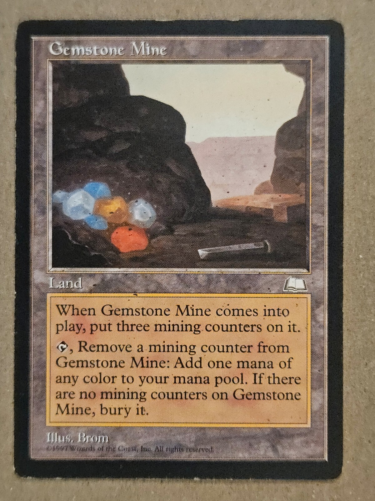 Gemstone Mine - Weatherlight - Lightly Played | MTG
