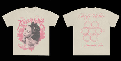 Kali Uchis Sincerely Tour 2026 3D Graphic Short Sleeves Unisex T Shirt