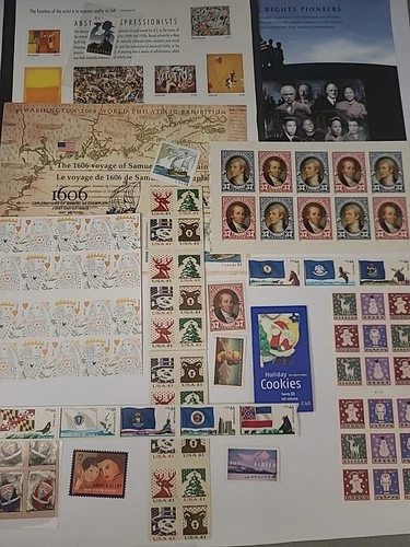 US Stamps $51+ FV Lot MNH MINT Collectible 37 Cents To 44 Cents Booklets Strips