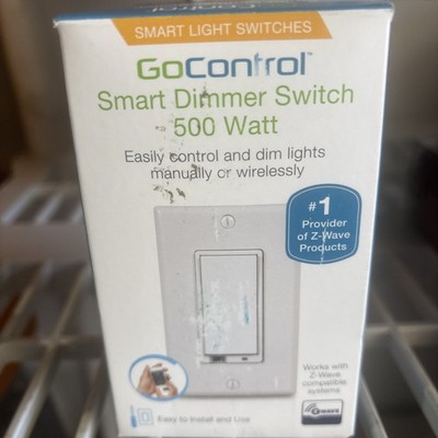Go Control WD500Z5-1 Smart Dimmer Switch 500 Watt Z-wave NIB