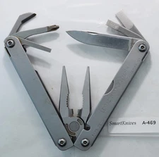 Leatherman SideClip- used, retired, very good w 4 handle dates! #A469