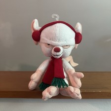 Pinky  The Brain Plush Toy Vintage 1998 Warner Bros Studio New Without Tags