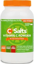 C-Salts Buffered Vitamin C Powder (8oz) 1000mg – 4000mg, Antioxidant Immune