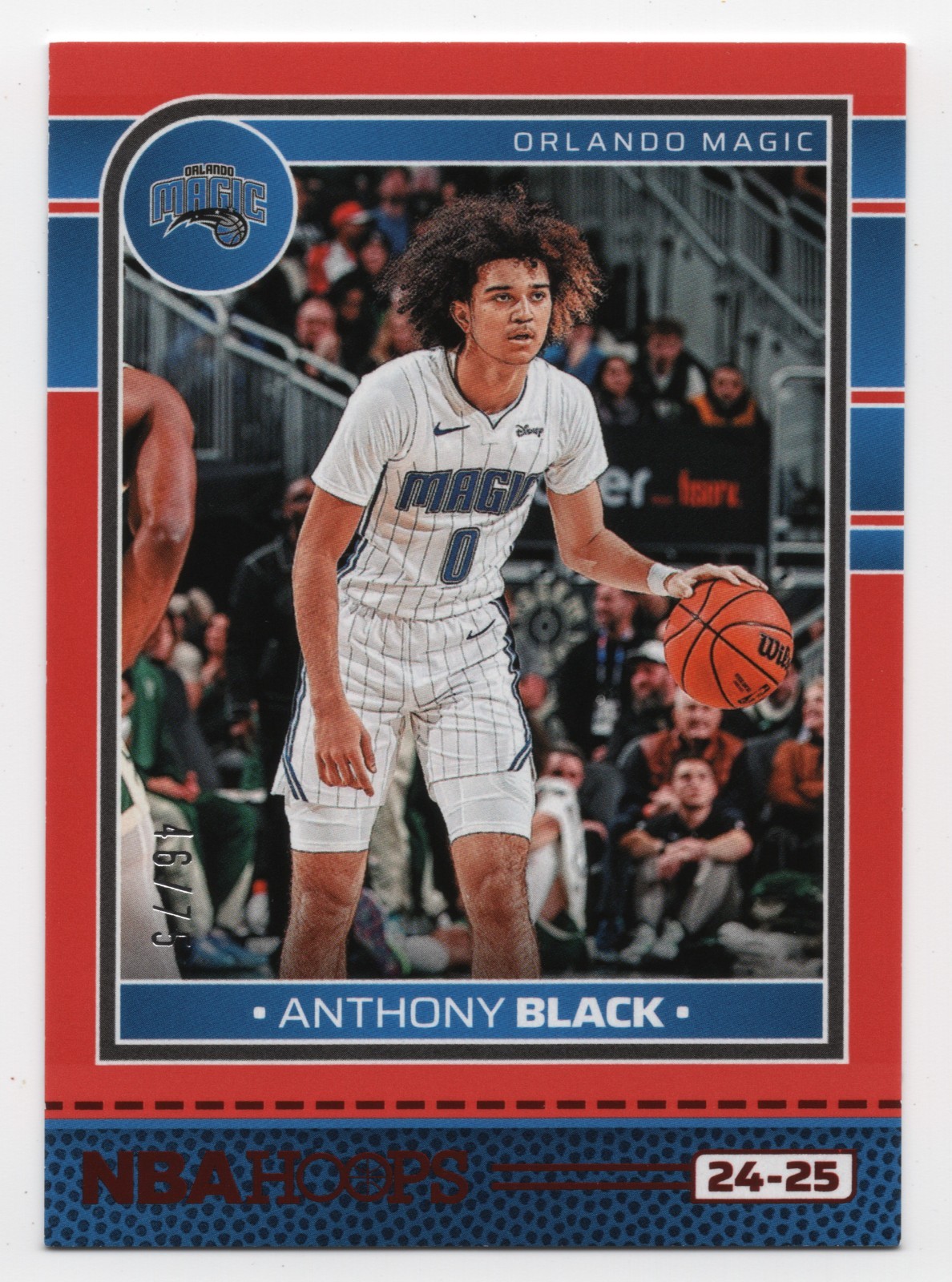 2024-25 Panini NBA Hoops ANTHONY BLACK #159 Red /75-Magic