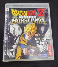 Dragon Ball Z Burst Limit PS3 Sony PlayStation 3 DBZ Fighting Game Disc Case