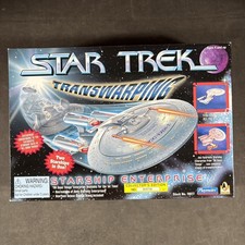 NCC-1701 STAR TREK TRANSWARPING STARSHIP ENTERPRISE PLAYMATES 1996 16077 NEW