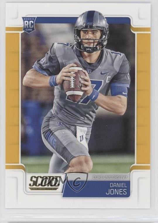 2019 Score Rookies Gold Daniel Jones #331 0d8