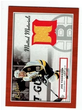 Joe Thornton 2005-06 Beehive Matted Materials #MMJT