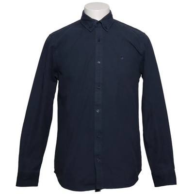 Carhartt WIP, Hemd, Größe: S, L/S Bolton Shirt, Blau, Baumwolle, Einfarbig #PiA