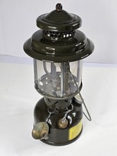 Vintage 1965 Coleman US Army Military Gasoline Leaded Fuel Lantern Camping